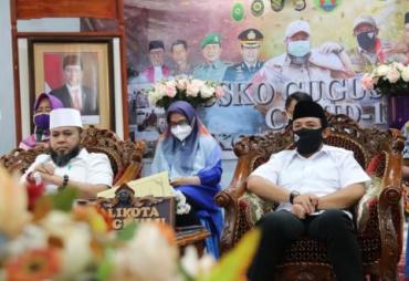 Walikota Helmi ikuti Rapat Virtual Bersama KPK