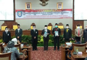 Paripurna Penyerahan LHP BPK RI Tahun 2019