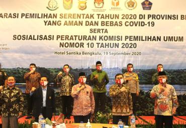 Deklarasi Pilkada Serentak 2020 Bengkulu