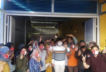 Rohidin silaturahmi bersama masyarakat Sungai Serut Kota Bengkulu