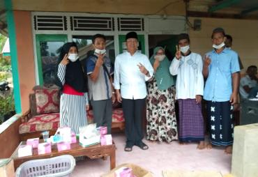 Rohidin silaturahmi di Desa Cipta Mulya Kecamatan Putri Hijau Bengkulu Utara