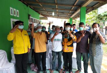 Rohidin silaturahmi di Desa Tungkal I Pino Raya BS
