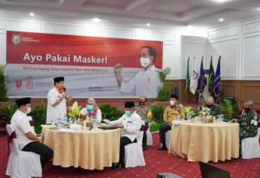 Rakor Penanganan Covid-19 Provinsi Bengkulu
