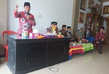 Rosjonsyah silaturahmi di Desa Darat Sawah Kecamatan Seginim