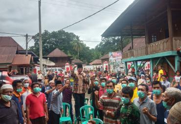 Antusias Masyarakat Puguk Menangkan Rohidin-Rosjonsyah