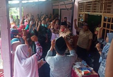 Silaturahmi di Desa Tenangan Seluma Timur