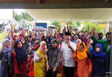 Rohidin silaturahmi di Pondok Kelapa Bengkulu Tengah