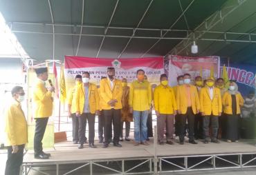 Pekantikan kepengurusan DPD Golkar II Kabupaten Kaur