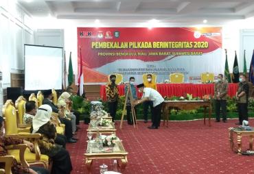 Pembekalan pilkada berintegritas 2020