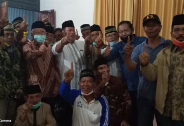 Choirul Huda bersama Kepala Kaum Kecamatan Kota Mukomuko