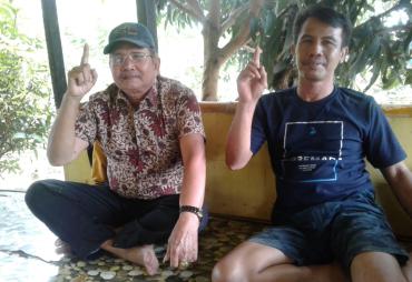 Sesepuh dan tokoh masyarakat Semundam, Ipuh , Mukomuko
