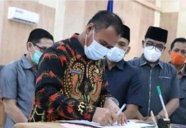 DPRD Mukomuko Gelar Paripurna Pengesahan APBD 2021
