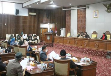 Rapat Paripurna DPRD Provinsi Bengkulu