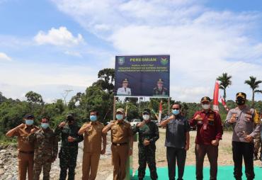 Kolaborasi Pemprov Bengkulu  & Korem 041 Gamas, Karya Bakti TNI Garap Infrastruktur