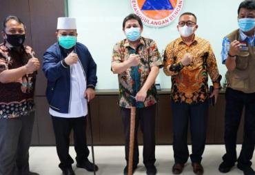 Walikota Bengkulu Usulkan Pembangunan Pelapis Tebing dan Jembatan ke BNPB