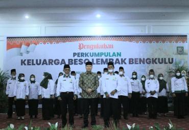 Pengukuhkan Pengurus Keluarga Beso Lembak Bengkulu