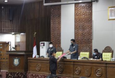 Rapat Paripurna DPRD Provinsi Bengkulu