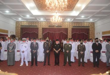 Pembubaran Paskibraka Provinsi Bengkulu