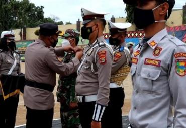 Polres Tanggamus Gelar Pasukan Operasi Zebra Krakatau