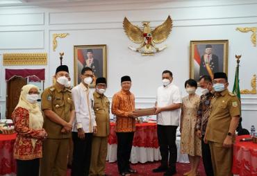 Pertemuan Gubernur Bengkulu dengan PT SRITEX tbk