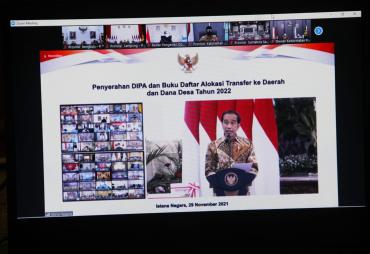 Penyerahan DIPA 2022