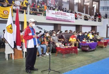 Asisten III pemprov Bengkulu Buka Kejuaraan Karate Lemkari Cup 2022