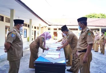 Diskominfotik Provinsi Bengkulu Teken Perjanjian Kinerja