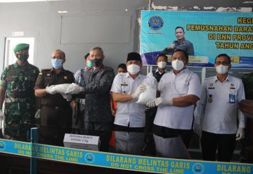 Pemprov Bengkulu Terus Gencarkan War On Drugs