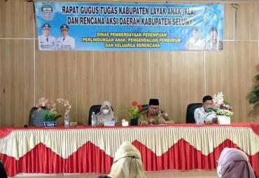 Plt Kepala Bappeda Pimpin Rapat Gugus Tugas KLA dan Rencana Aksi Daerah