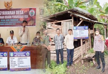 Musyawarah Pra dan Pelaksanaan Titik Nol Pembangunan Fisik Desa Sido Makmur 