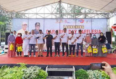 Launching Car Free Day Rafflesia