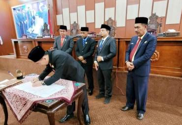 Penandatanganan KUA PPAS APBD 2023