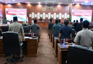  DPRD Kota Bengkulu Gelar Paripurna Penyampaian Nota…