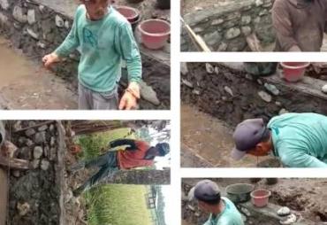 Pembangunan di Pekon Sukaraja Diduga Proyek Siluman