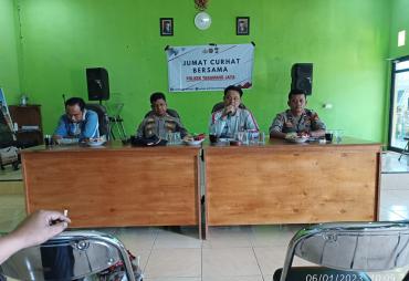 Jumat Curhat Polsek Teramang Jaya