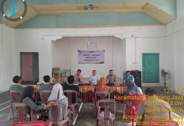 Jumat Curhat Polsek Teramang Jaya