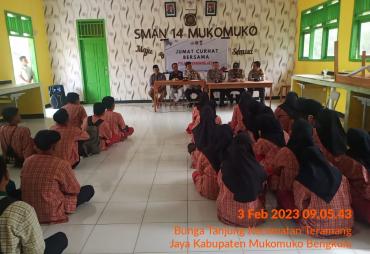 Jumat Curhat Polsek Teramang Jaya