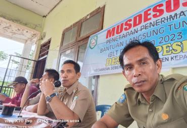 Pemdes Air Pesi Gelar Musdesus