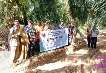 Desa Air Hitam Lakukan Titik Nol di Tiga Lokasi Pembangunan Tahun 2023