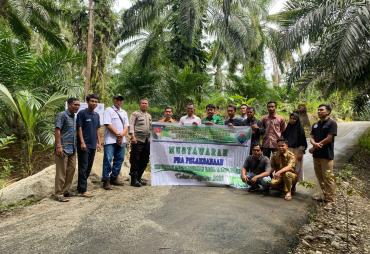 Pemdes Karya Mulya Laksanakan Titik Nol