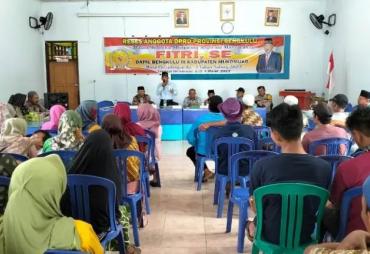 Anggota DPRD Provinsi Fitri Turun Langsung Temui Konstituen Serap Aspirasi