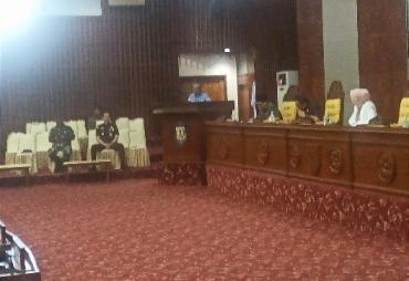 DPRD Provinsi Bengkulu Gelar Paripurna Pandangan Umum Fraksi Terhadap Raperda Kearsipan dan Perpustakaan