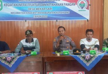 Musyawarah Desa Mekar Sari