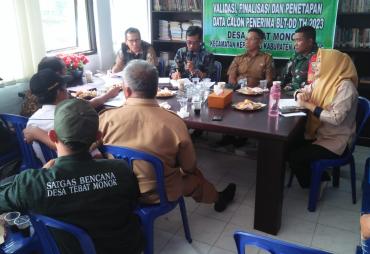 55 KPM Penerima BLT-DD Desa Tebat Monok Berdasarkan Hasil Musdesus