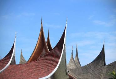 Bentuk Gonjong Rumah Gadang di Minangkabau