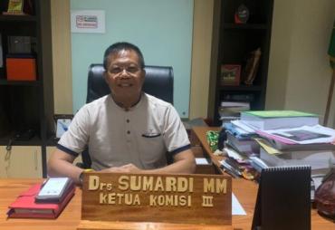 Anggota Komisi I DPRD Provinsi Bengkulu, Sumardi 