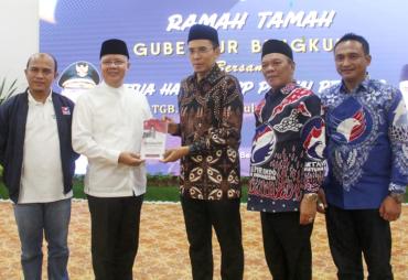 Kunjungi Bengkulu, TGB M. Zainul Majdi Puji Kepemimpinan Gubernur Rohidin