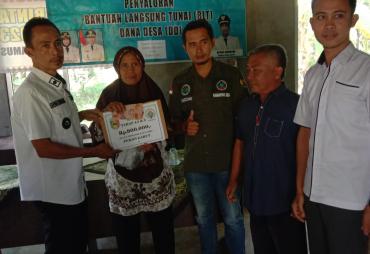 Pekon Garut Tanggamus Bagikan BLT Kepada 20 KPM