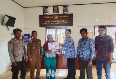 PemdesTalang Sakti Salurkan BLT DD Tahap Kedua Tahun 2023