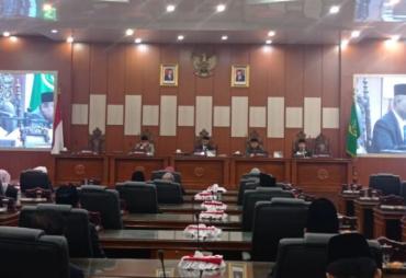 Paripurna DPRD Kota Bengkulu Bahas Akhir Jabatan Walikota…